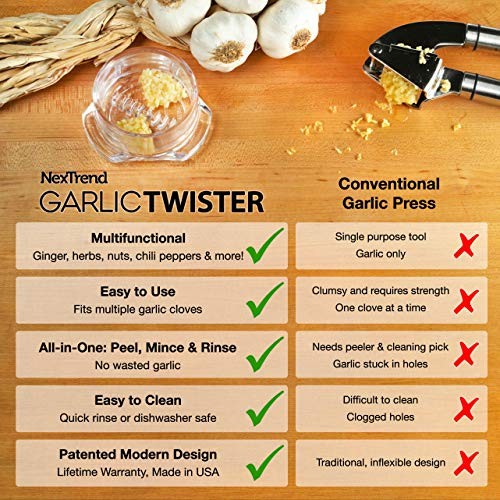 Garlic Twister 4th Generation () Clear