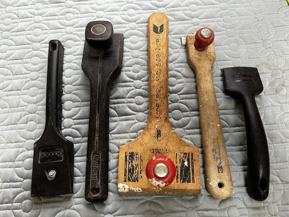 Scrapers Lot Of 5