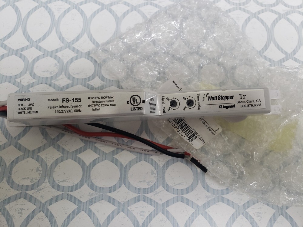 WATT STOPPER FS-155 PASSIVE INFRARED SENSOR 120/277VAC