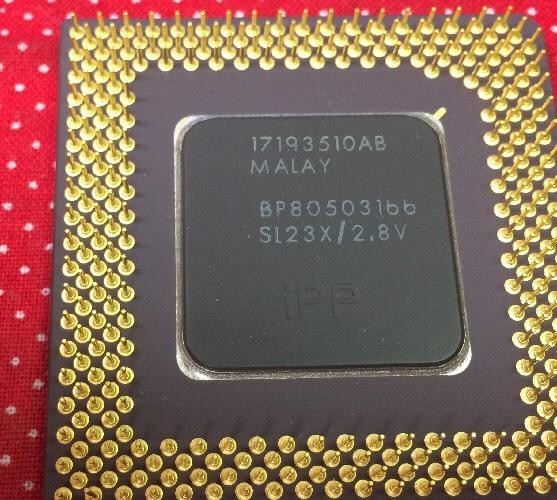 SL23X INTEL PENTIUM MMX PROCESSOR CPU 2.8V