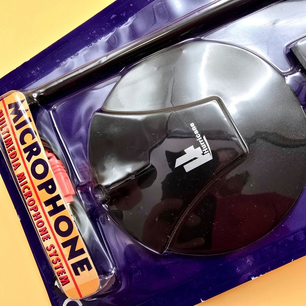 Hurricane Multimedia Microphone System for Computer PC Laptop with Stand Mounts