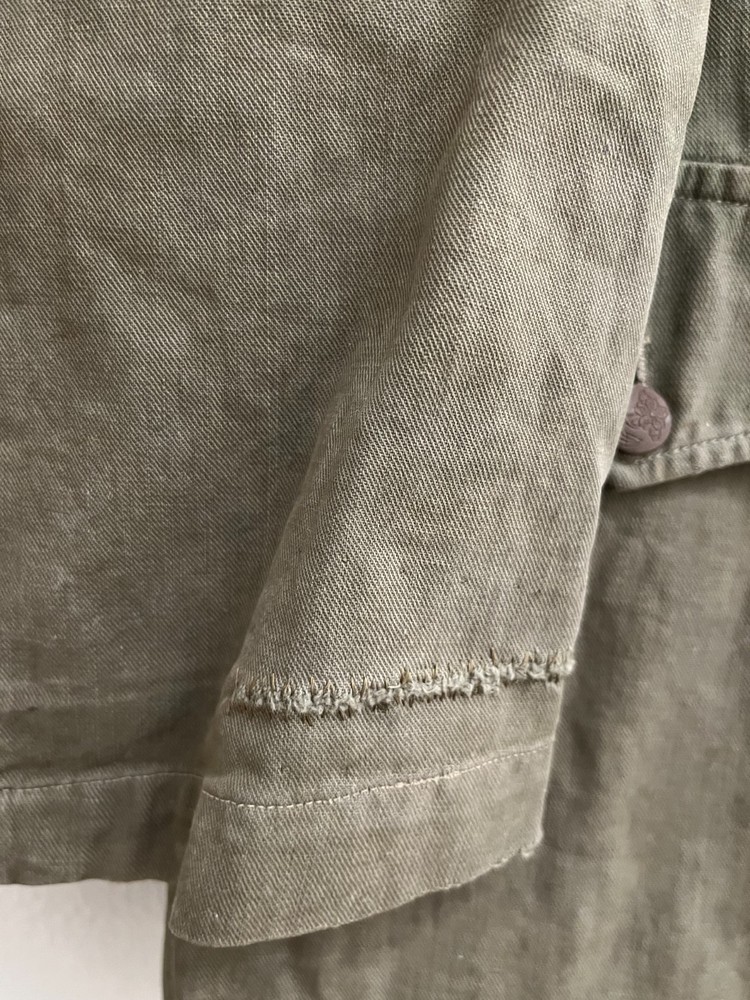 ORIGINAL WW2 JAPANESE NAVAL LANDING FORCE 3 BUTTON JACKET!!