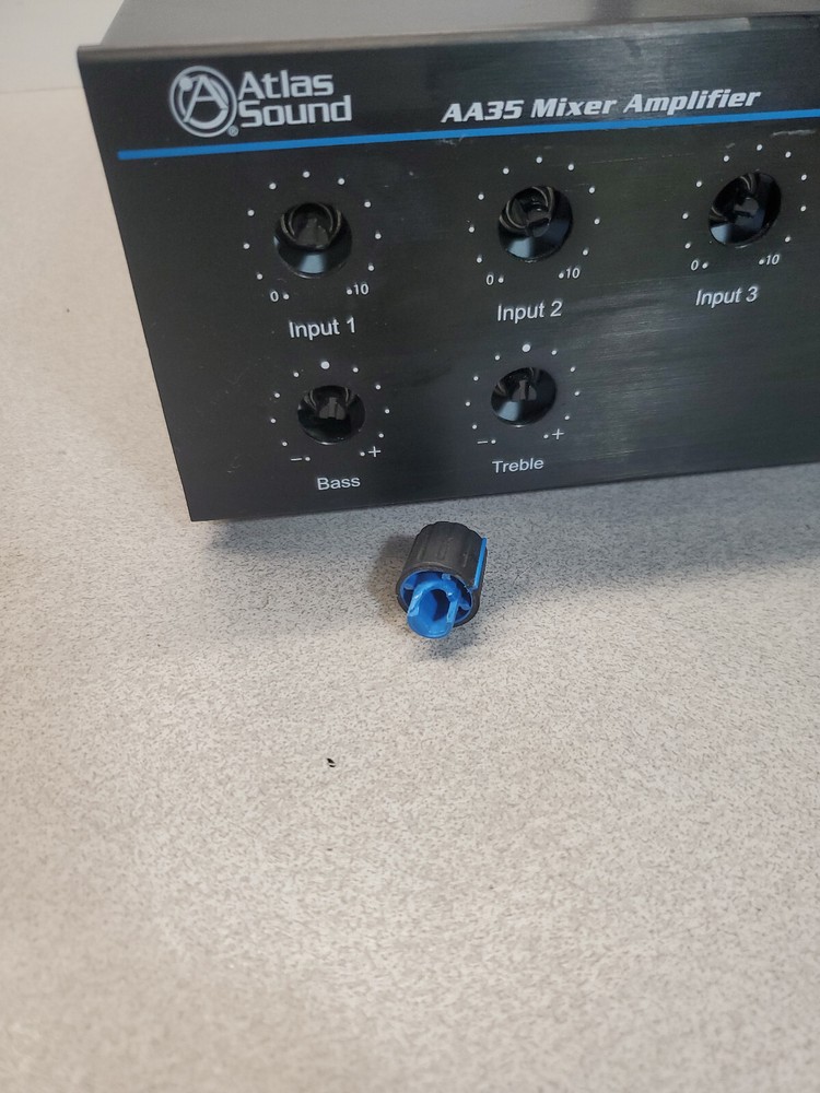 Atlas Sound AA Series AA35 Mixer Amplifier - Missing Knobs