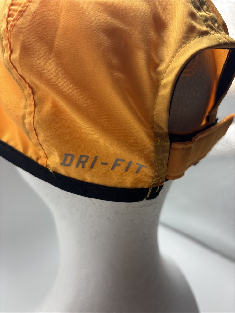 Nike Featherlight Orange Dri-Fit Running Hat