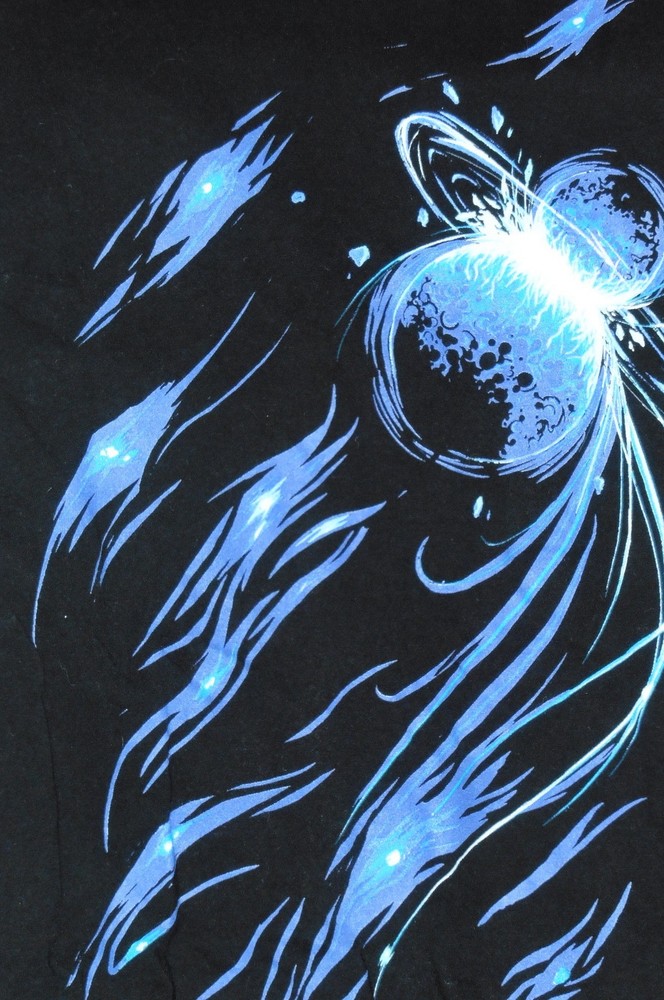 “When Planets Collide” T-Shirt Great Space Image (M)
