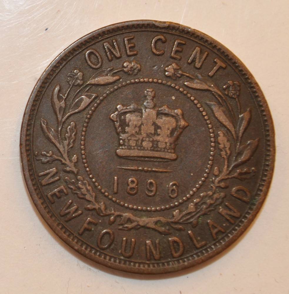 1896 Newfoundland Large Cent