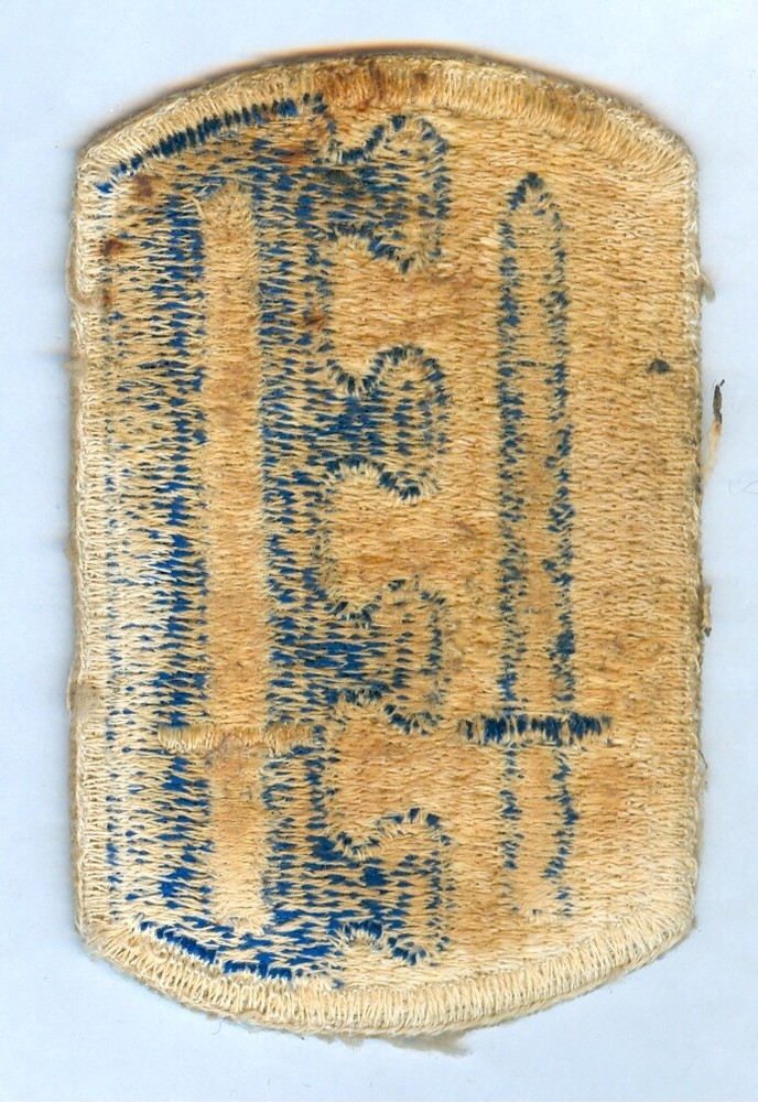ORIGINAL 2d INFANTRY BRIGADE - OLDER CUT EDGE (NO TAB)