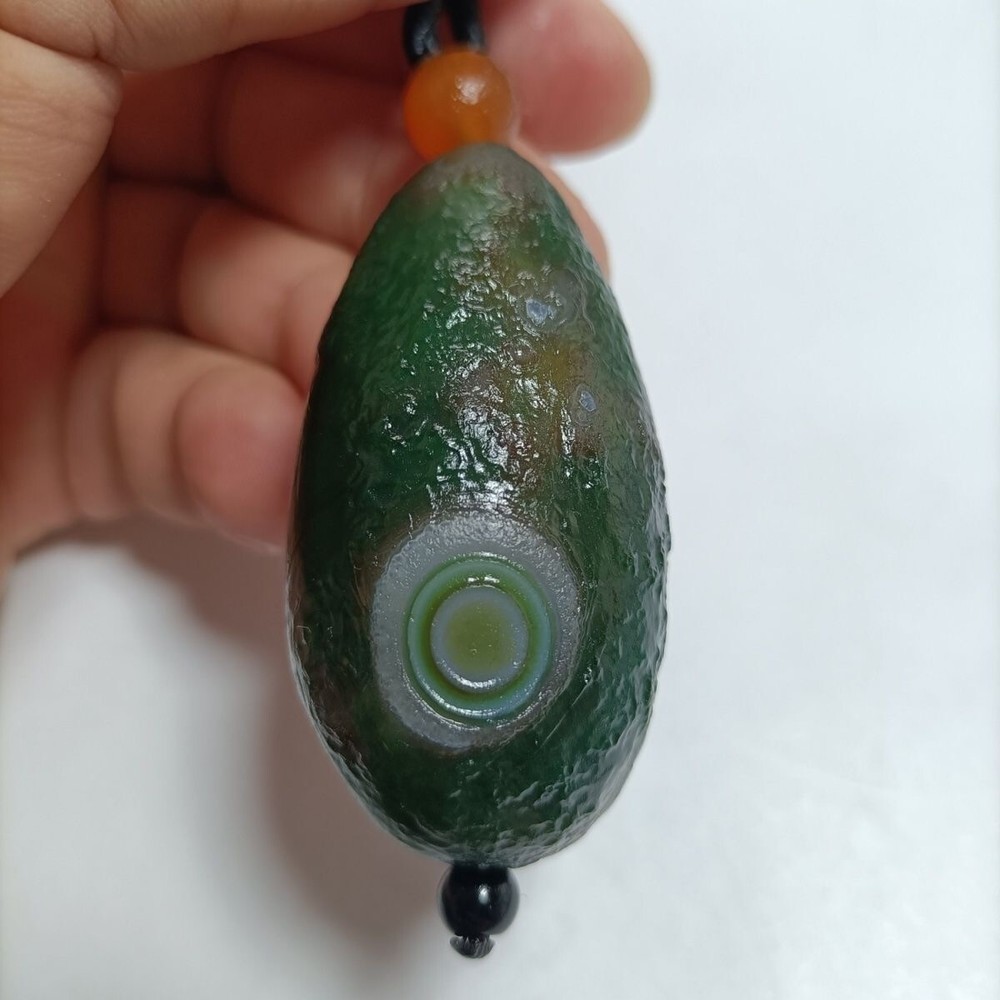 Rare China Inner Mongolia Gobi Eye Agate Stone ~100% Natural Designer