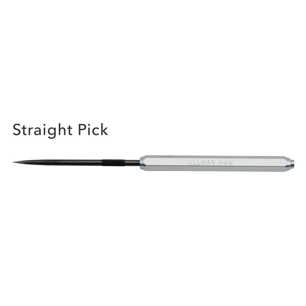 Ullman 4pc Hook and Pick Set w Handle Straight 90 Right Angle Complex USA H4W