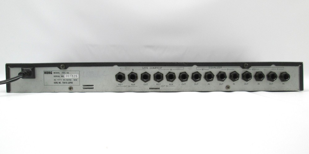 Korg KEC-42 Equalizer Compander Compressor Expander