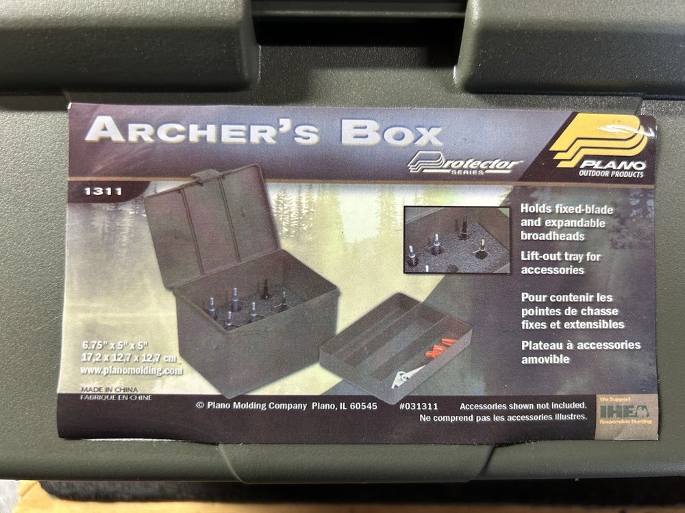 Plano Archery Broadhead Box