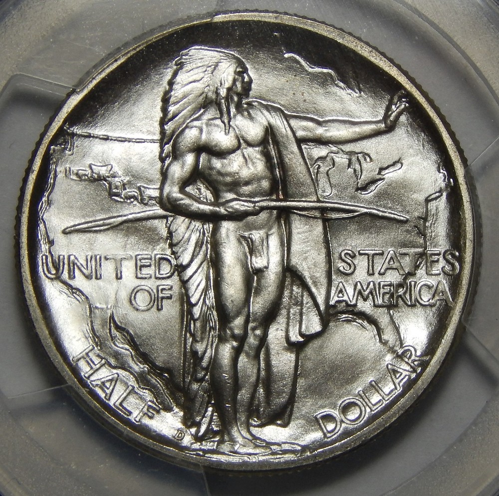 1938-D PCGS CAC MS67 OREGON TRIAL COMMEMORATIVE HALF DOLLAR