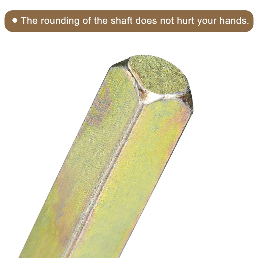 Door Knob Spindle 130mm Long Door Spindle Replacement Gold