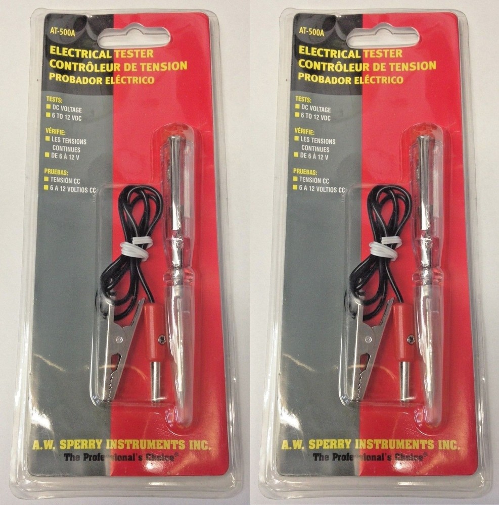 A.W. Sperry Electrical Tester 6 To 12 VDC AT-500A