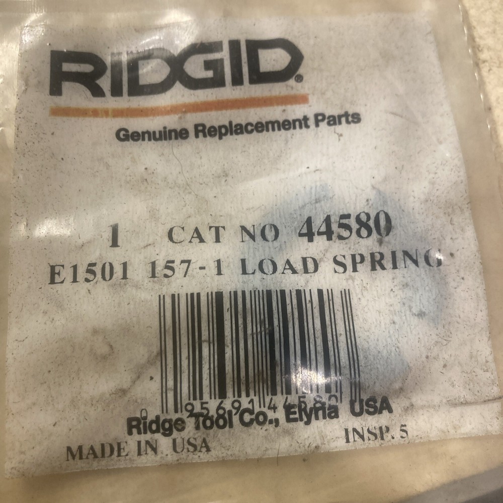 Ridgid Spring - Load Spring 44580