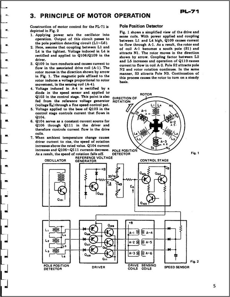 Pioneer PL-71 Turntable Service Manual