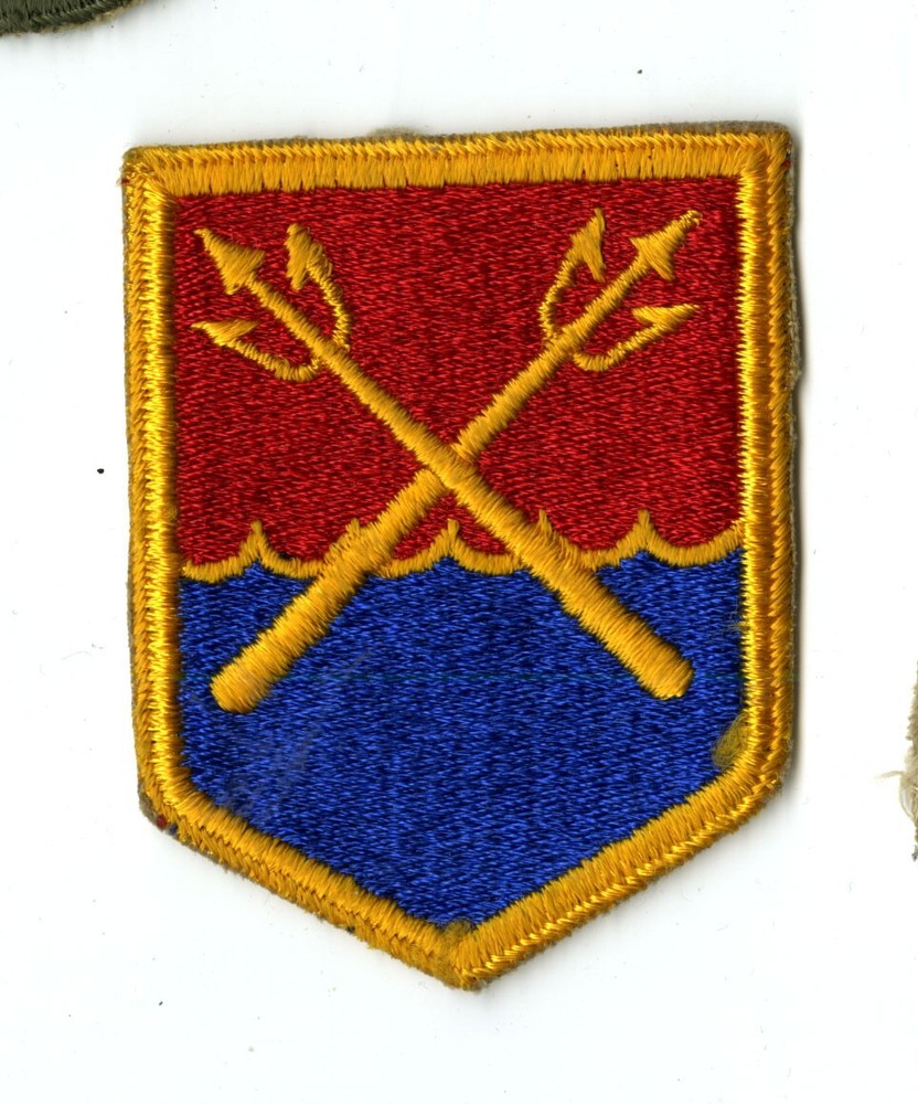 Eastern Defense Command White Back Patch WWII Vintage