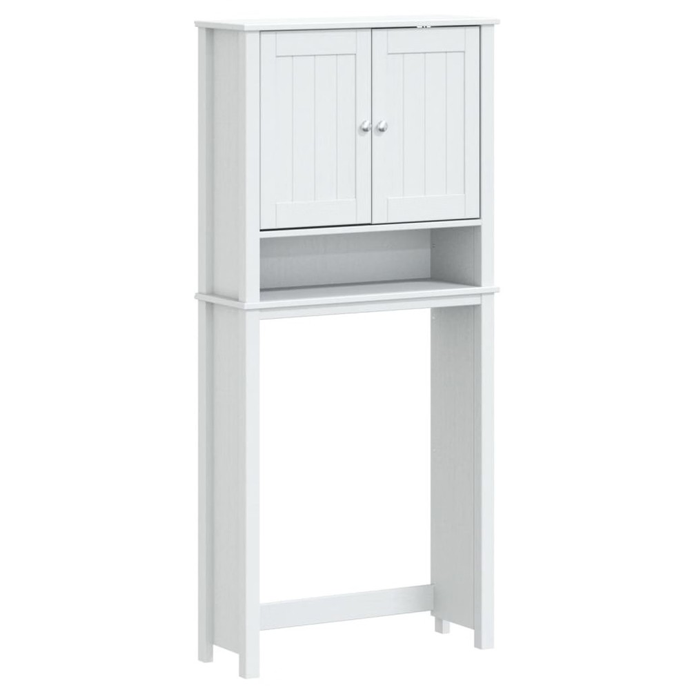 Washing Machine Cabinet White Solid pine wood Standard