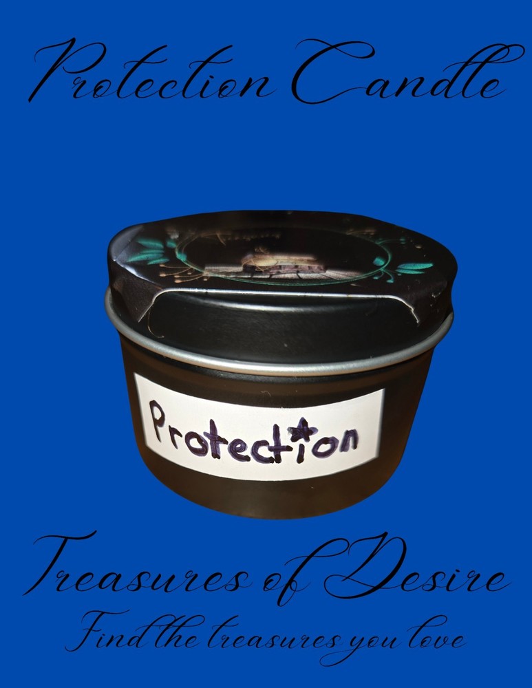 Protection Ritual Beeswax Candle
