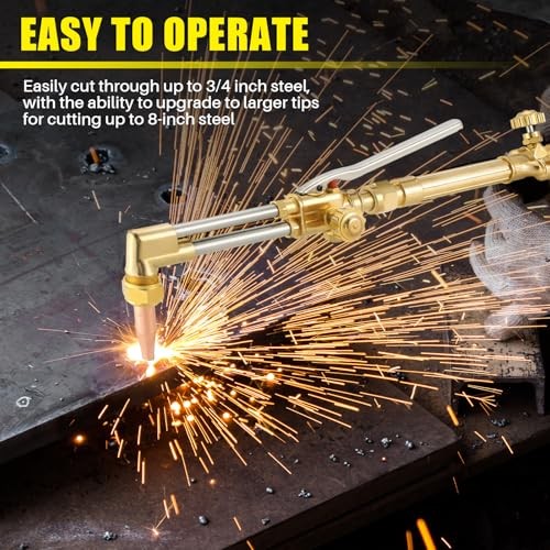 Victor Type Cutting Attachment Torch Handle Oxygen/Acetylene Cutting Welding
