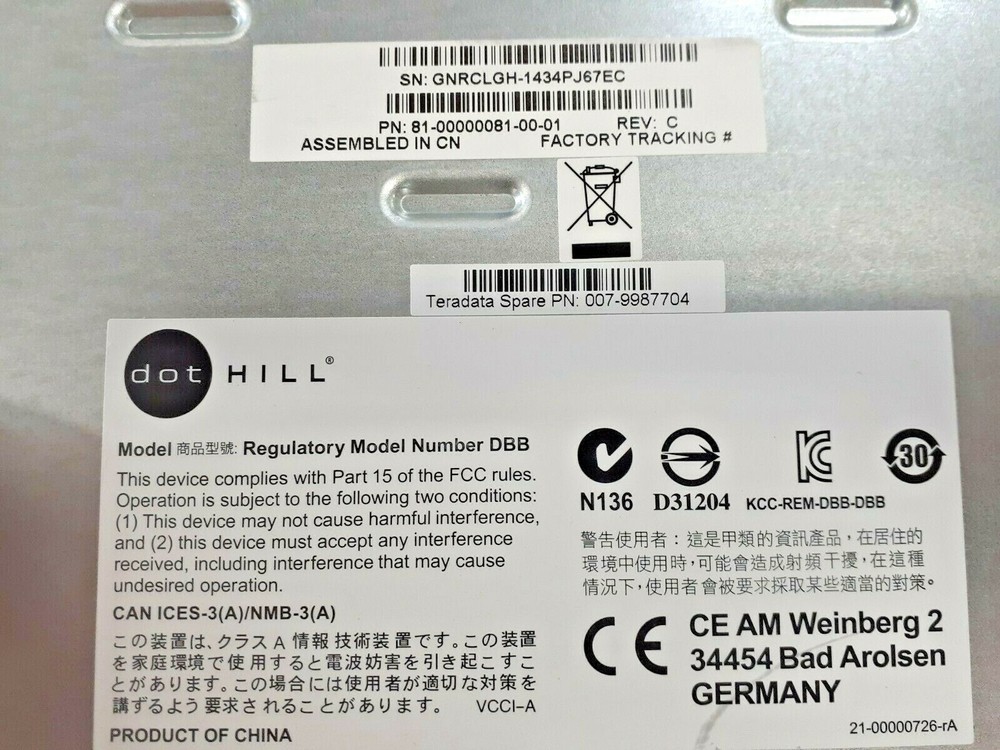 *NICE* DOT HILL SAS Controller 6Gb/s, 81-00000081-00-01