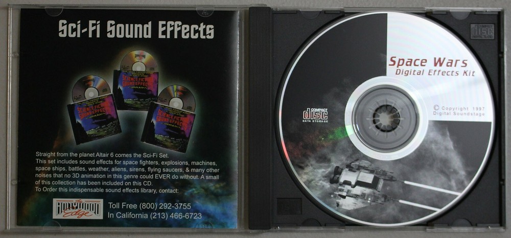 Space Wars Digital Effects Kit - 3D Models, Sound FX, Textures, Pyro Effects NEW