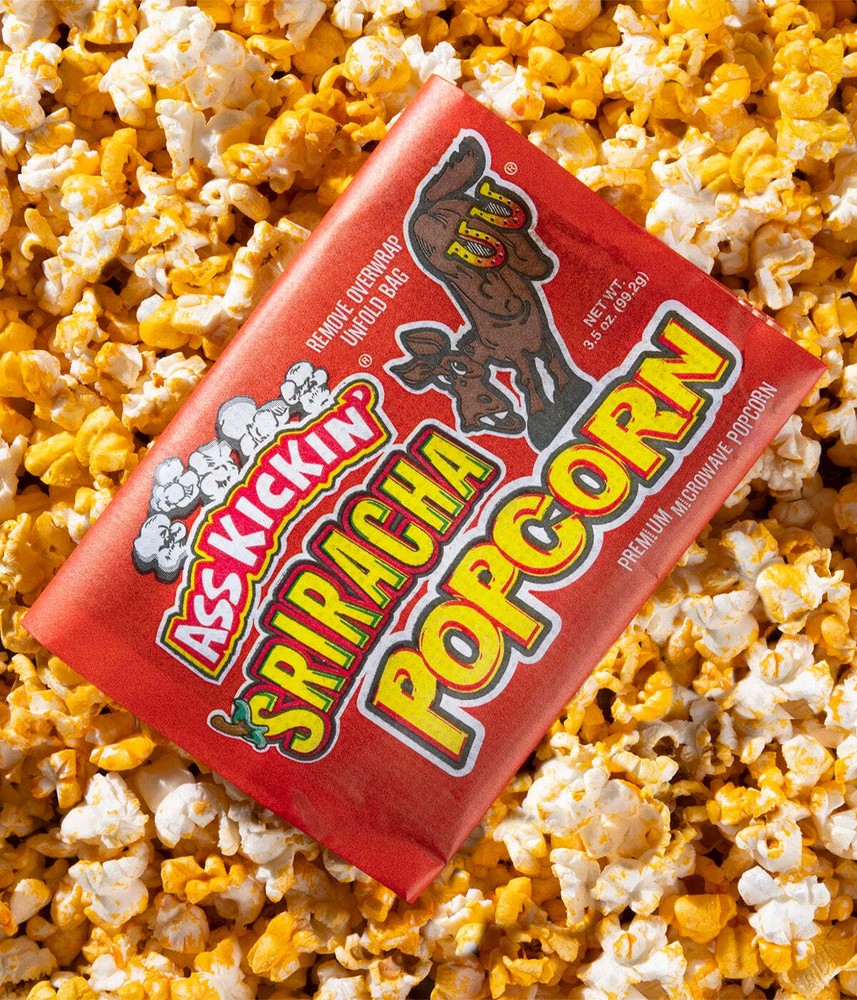 Sriracha Popcorn