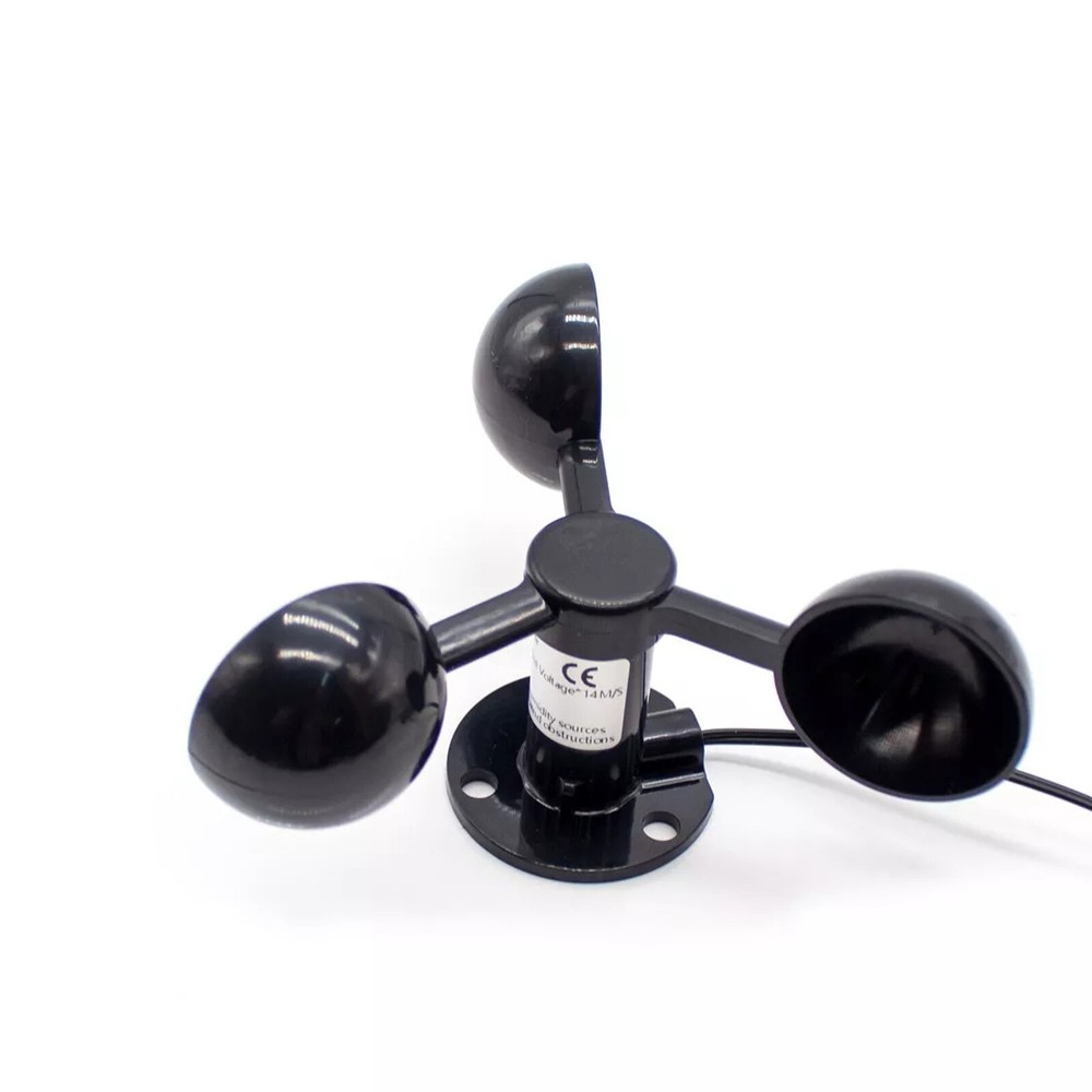 Wind Speed Sensor Tower Crane Self-Generating Type Display Unpowered Anemometer