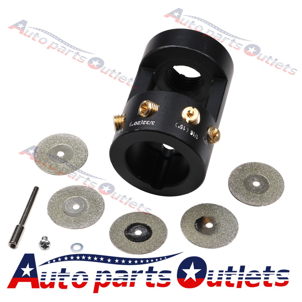 Fits TIG Welding Tungsten Grinder & Sharpener Multi-Angle Offsets Head Tool NEW