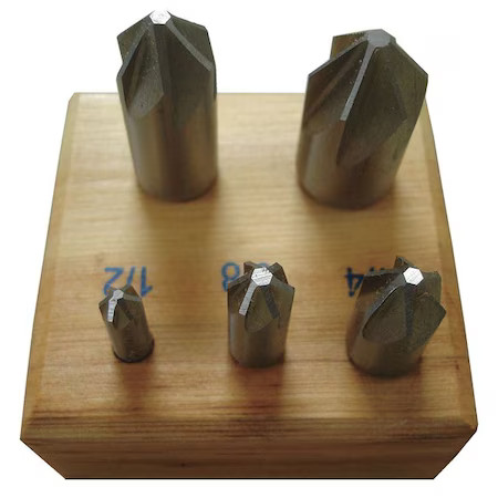 Countersinkset, 82, 5, Highspeedsteel,  21Ml13