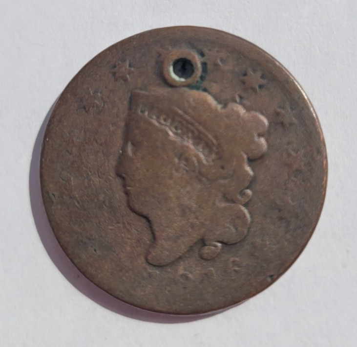 1816 Coronet Head Large Cent US Coin
