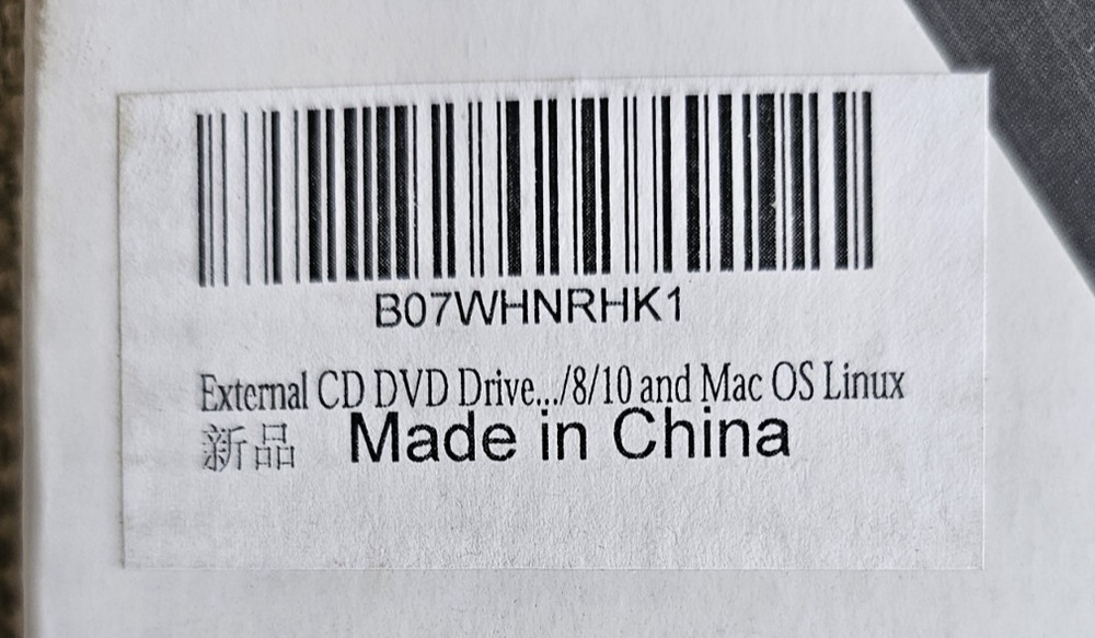 NOS USB Type-A & Type-C External Drive External CD DVD Drive