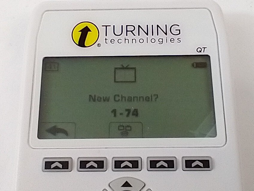Turning Technologies QT Device RCQR-01 Qwerty Student Response