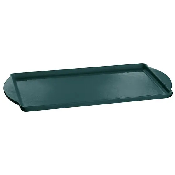 TableCraft Rectangular 13.5"x24.25" Aluminum Display Tray- Hunter Green