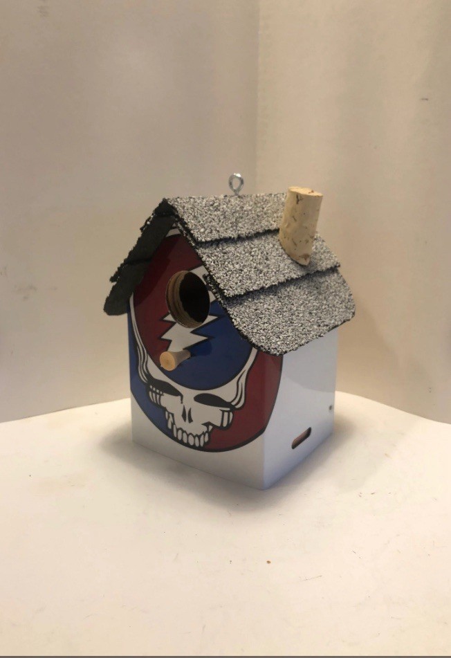 Grateful Dead License Plate Birdhouse