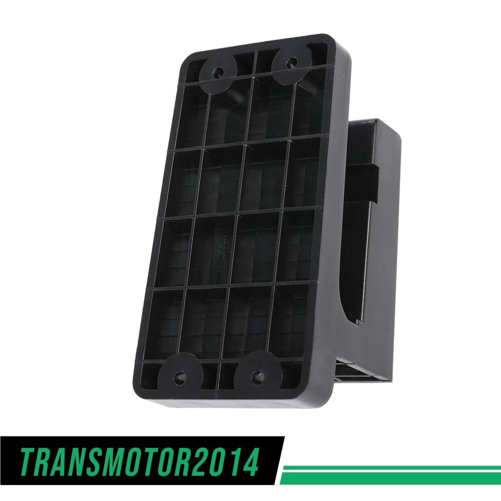 1Pcs Wall Mount Rack Floating Display Hanger Safe Storage Black