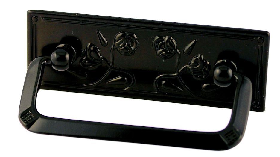 2-1/2" Provincial Antique Vintage Bail Pull Rubbed Bronze