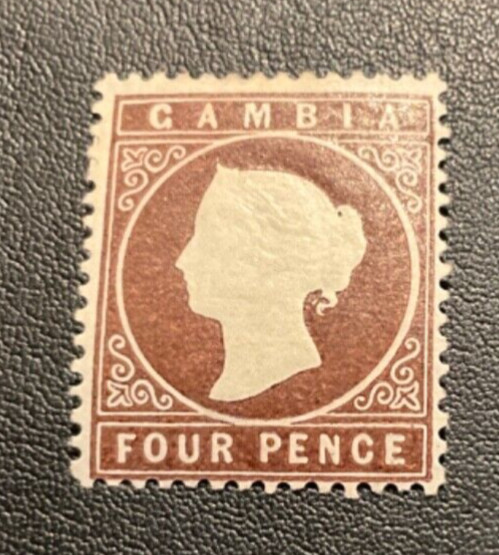 Stamps Gambia Scott #17 hinged
