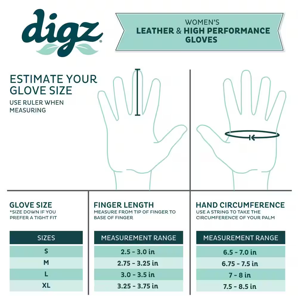 Women'S Medium Planter Garden Gloves