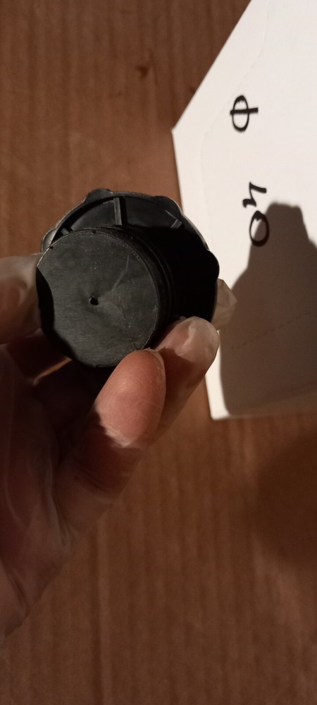 CHROME TANK CAP UNIVERSAL MOPEDS 40mm