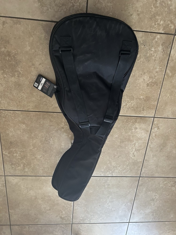 Access Black Guitar Bag with Carry Handle, Strap, and Front Pocket