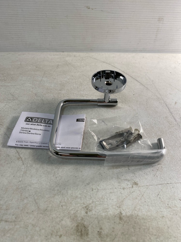Delta 759460 Trinsic Wall Mounted Towel Ring - Chrome