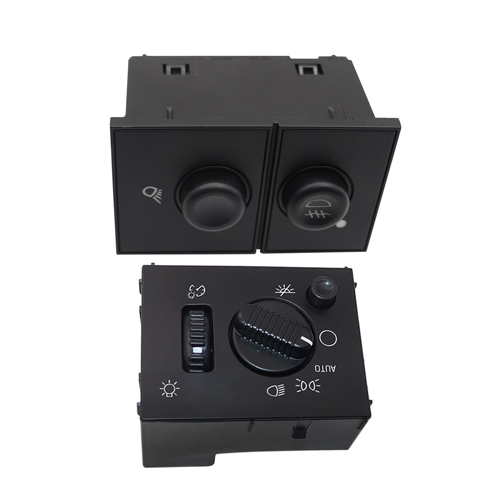 Fog Light Switch & Headlight Switch Button for 03-07 Chevy Silverado GMC Sierra