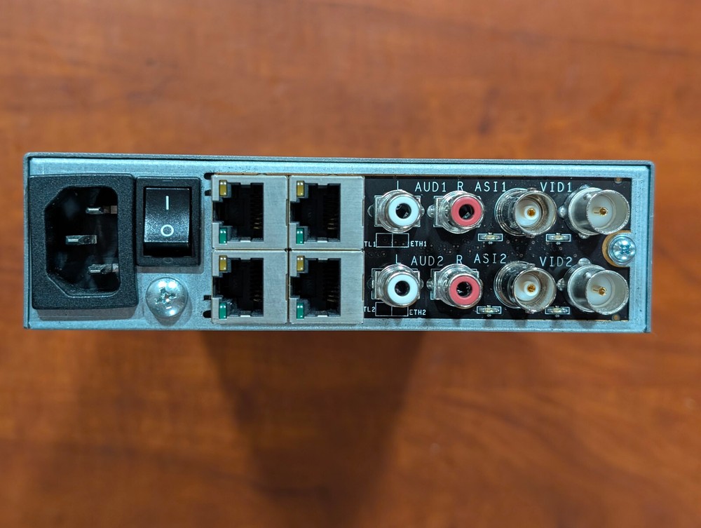 Novus H.264 / MPEG-4 Broadcast Encoder