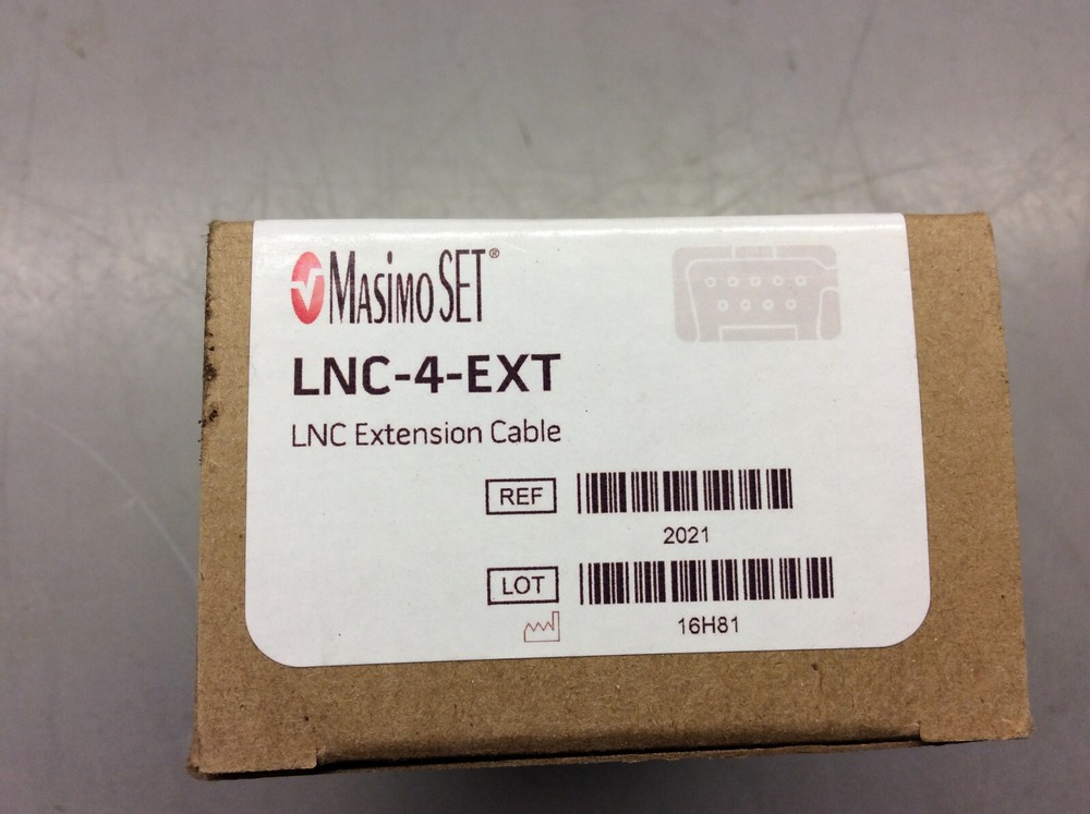 Masimo SET LNC-4-EXT 4ft LNC Extension Cable ref 2021 Sealed