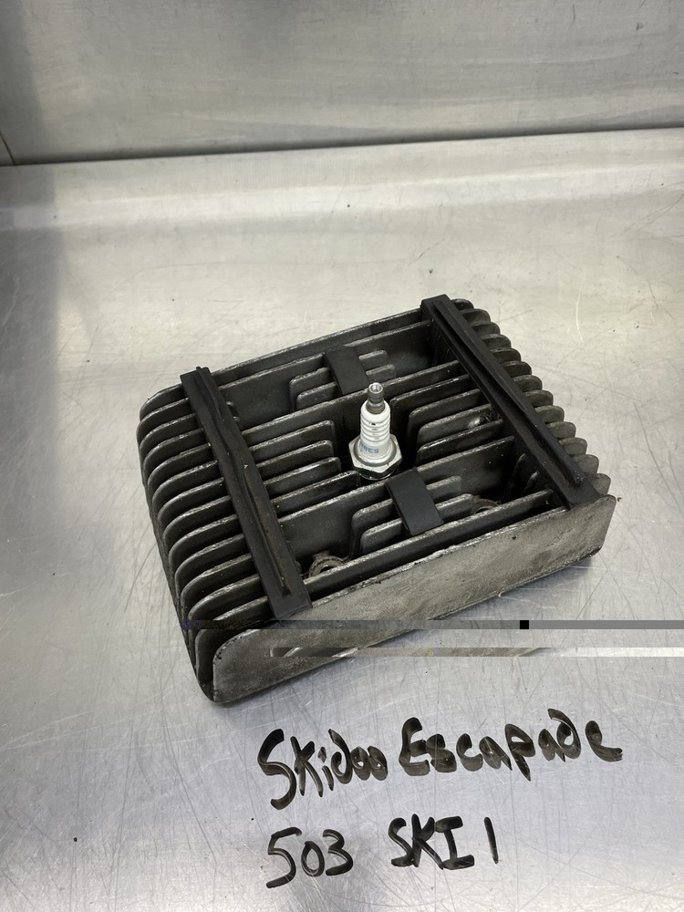 1987-1990 Ski-Doo Escapade 503 OEM Engine Cylinder Head Compression Spark Head