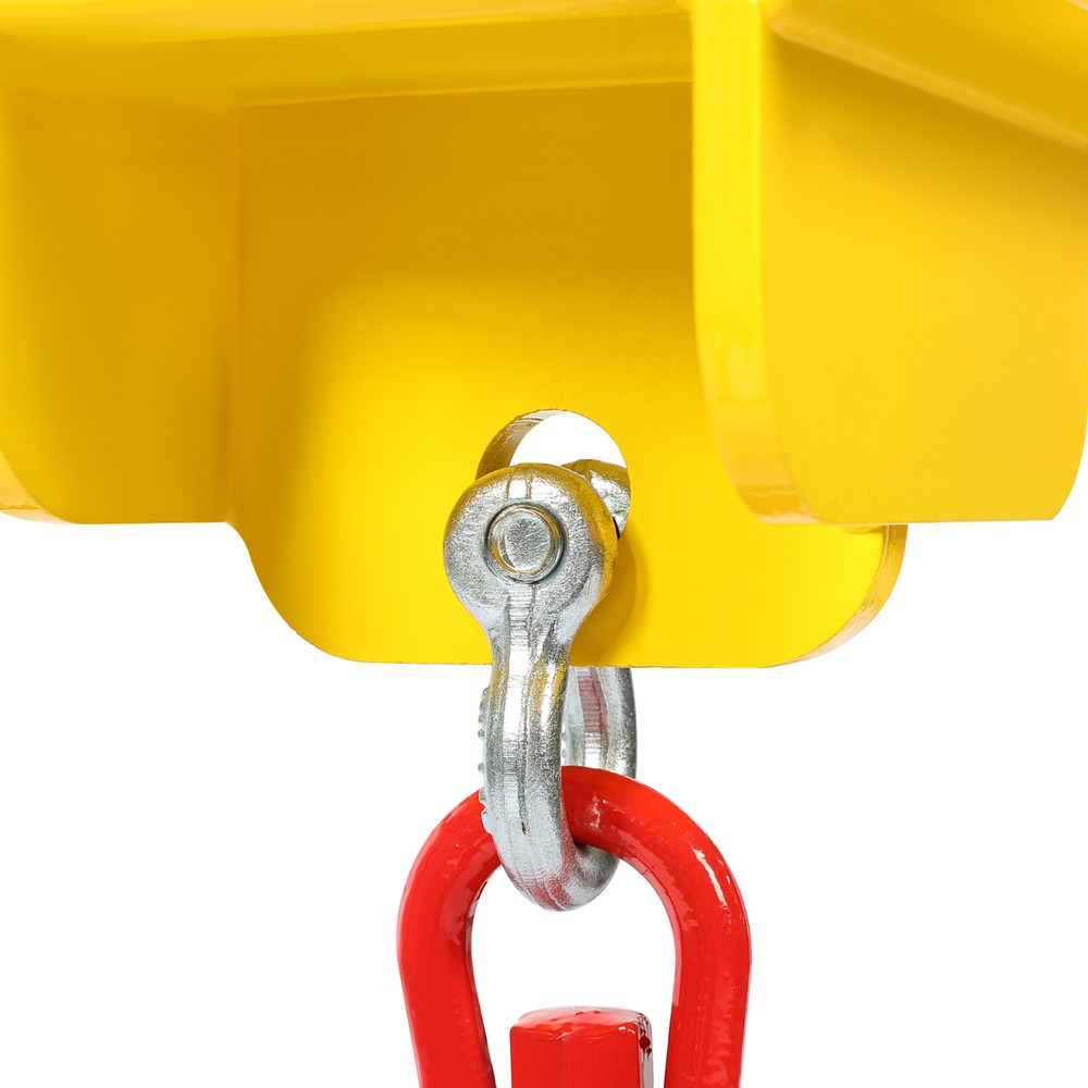 Adjustable Forklift Lifting Hoist Hook Attachment Mobile Forklift Crane 2200lbs