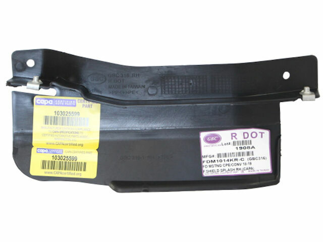 For 2018-2020 Ford Mustang Engine Splash Shield Right - Passenger Side 66671CR