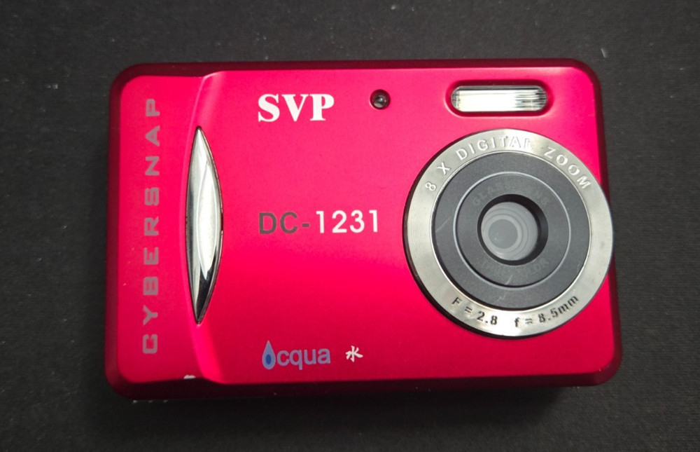 SVP DC-1231 Underwater Digital Camera With Waterproof Case