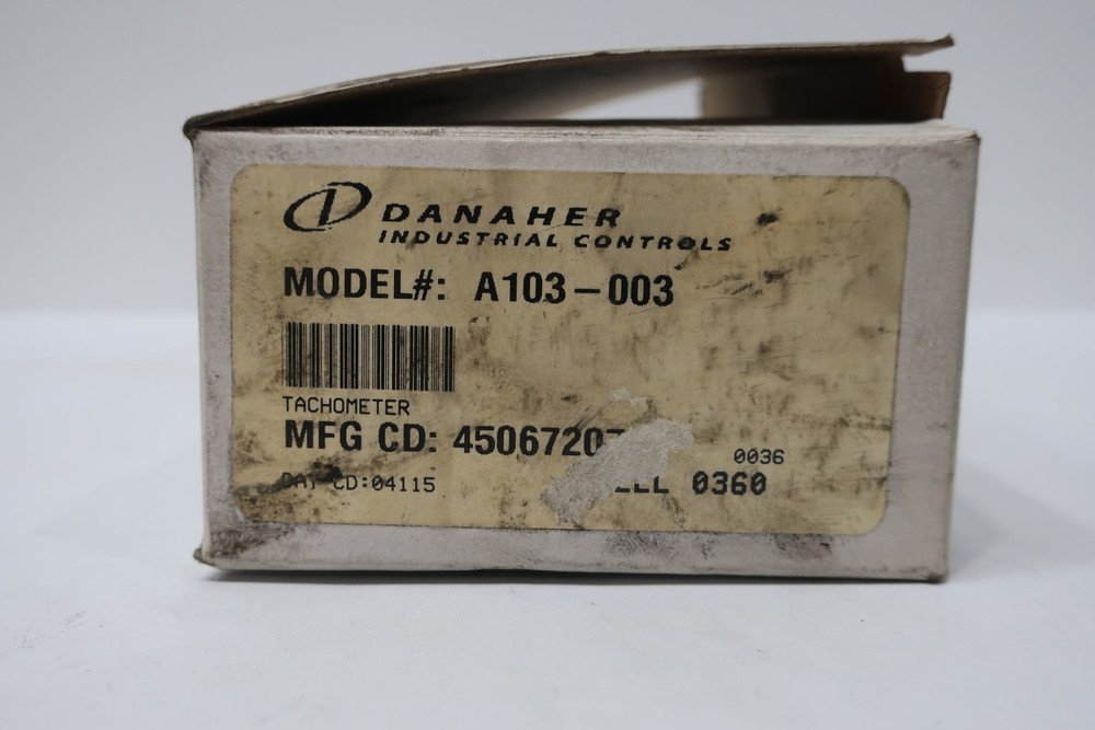 Danaher A103-003 Totalizing Counter Module 8-digit